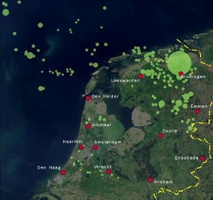 NAM natural gas concessions Netherlands