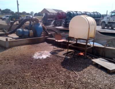 oilfield production water haulers