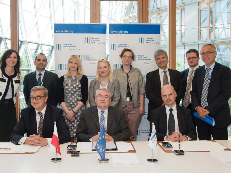 The European Investment Bank (EIB) granted a loan of zl410m ($134m) to support the Lwowek-Odolanow project.
