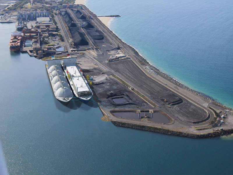 The Port Kembla gas terminal, being developed by Australian Industrial Energy, will be capable of supplying more than 100PJ of natural gas a year. Credit: Australian Industrial Energy.