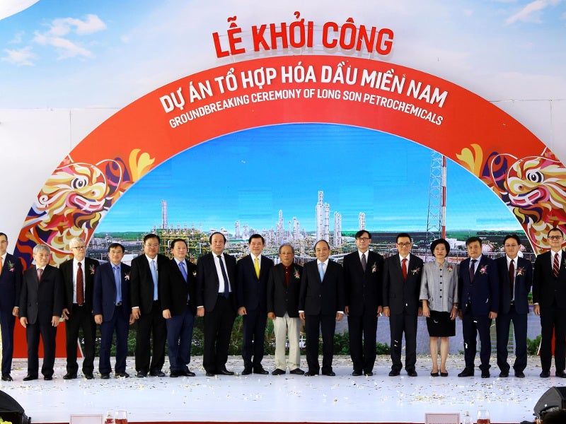 Long Son petrochemicals complex will be first integrated petrochemical complex in Vietnam, upon completion. Credit: Ba Ria - Vung Tau Foreign Affairs Department.