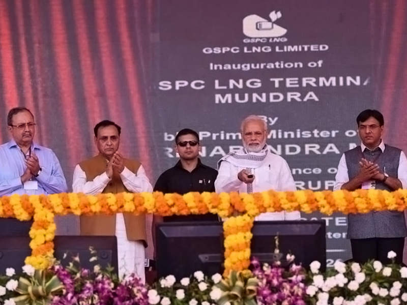 The Mundra LNG terminal phase one was inaugurated in October 2018. Image courtesy of ITD Cementation India Limited.